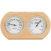Термометр с гигрометром Банная станция Очки Овал термо ольха TH-28, 212F, Банный Эксперт термометр с гигрометром банная станция очки овал термо ольха th-28, 212f, банный эксперт