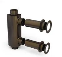 Дымоход-конвектор ТМФ д/смежного помещ нерж  1/0,5мм ф115мм L=0.65м черная бронза дымоход-конвектор тмф д/смежного помещ нерж  1/0,5мм ф115мм l=0.65м черная бронза