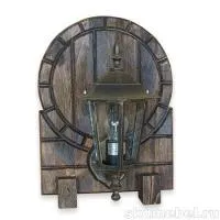 Светильник настенный №2 "Бочонок" массив сосны старение, палисандр, ИРБ светильник настенный №2 "бочонок" массив сосны старение, палисандр, ирб