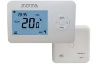 Термостат ZOTA комнатный беспроводной ZT-02W  термостат zota комнатный беспроводной zt-02w