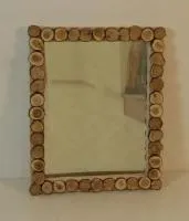 Зеркало липа с можжевельником 600*700 Автор Бани зеркало липа с можжевельником 600*700 автор бани