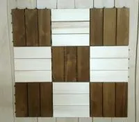 Трапик липа 0,3х0,3м, составной на пласт. подложке, Банный Перец трапик липа 0,3х0,3м, составной на пласт. подложке, банный перец