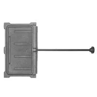 Задвижка чугунная печная ЗВ-2А 505*314*33 мм Рубцовск задвижка чугунная печная зв-2а 505*314*33 мм рубцовск