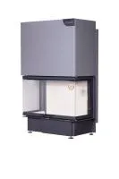 Топка каминная Дельта 1000 три стекла принтинг ЭкоКамин топка каминная дельта 1000 три стекла принтинг экокамин