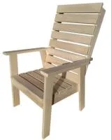 Кресло с подлокотниками, высокая спинка, осина, Банный Перец кресло с подлокотниками, высокая спинка, осина, банный перец