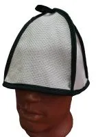 Набор банный "Нежность" в сумочке, хлопок (темно-зеленый кант), Бацькина баня набор банный "нежность" в сумочке, хлопок (темно-зеленый кант), бацькина баня