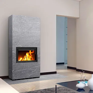 печь-камин tulikivi henka grafia 1390 мм