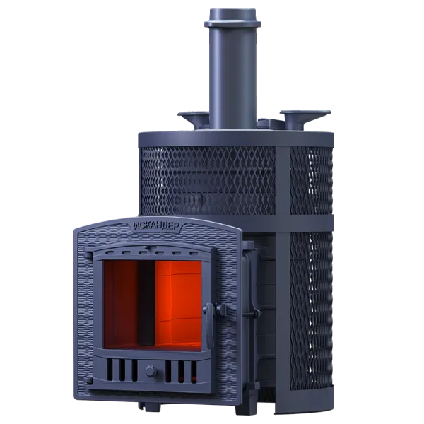 Печь для бани GFS Искандер Ураган 16 (П2) ЗК чугунная печь для бани gfs искандер ураган 16 (п2) зк чугунная