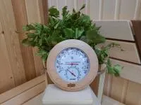 Термометр с гигрометром Банная станция Круг канадский кедр, TH-10R, 212F, Банный Эксперт термометр с гигрометром банная станция круг канадский кедр, th-10r, 212f, банный эксперт