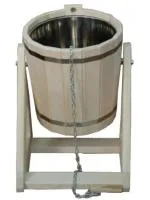 Обливное устройство, 20л, с нержавеющей вставкой, Банный Эксперт обливное устройство, 20л, с нержавеющей вставкой, банный эксперт