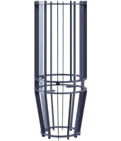 сетка на трубу gfs ураган авангард 24/25 тюльпан 115 (305*726) под шибер