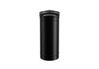 Дымоход Феррум нержавеющий (430/0,8 мм) ф115 L=0,5м черный дымоход феррум нержавеющий (430/0,8 мм) ф115 l=0,5м черный