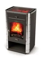 Печь-камин отопительно-варочный ТМФ Яуза-2 антрацит нерж. вставки стеклокерамическая плита* печь-камин отопительно-варочный тмф яуза-2 антрацит нерж. вставки стеклокерамическая плита*