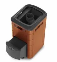 Печь для бани ТМФ Тунгуска 2017 Carbon дверца антрацит терракот печь для бани тмф тунгуска 2017 carbon дверца антрацит терракот