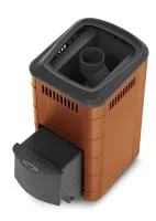 Печь для бани ТМФ Тунгуска 2017 Inox дверца антрацит терракота печь для бани тмф тунгуска 2017 inox дверца антрацит терракота