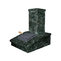 Облицовка на трубу GFS Гром 30 Президент 130х540 Серпентинит 2 яруса под шибер облицовка на трубу gfs гром 30 президент 130х540 серпентинит 2 яруса под шибер