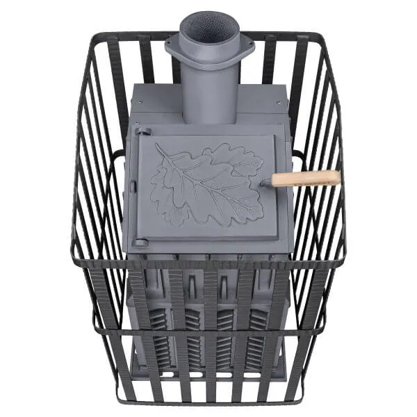 Печь для бани GFS Гром Ураган 30П2 чугунная печь для бани gfs гром ураган 30п2 чугунная