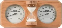 Термометр с гигрометром Банная станция, пес.часы, канад. кедр TH-25-R SILVER, 212F, Банный Эксперт термометр с гигрометром банная станция, пес.часы, канад. кедр th-25-r silver, 212f, банный эксперт