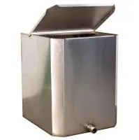 Бак Сталь-Мастер навесной 40 л нержавеющий (AISI 201/1мм) вертикальный бак сталь-мастер навесной 40 л нержавеющий (aisi 201/1мм) вертикальный