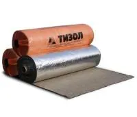 Материал базальтовый огнезащитный рулонный фольгированный МБОР-5ф (10000*1000*5мм) материал базальтовый огнезащитный рулонный фольгированный мбор-5ф (10000*1000*5мм)