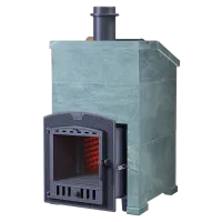 Печь для бани GFS 25П2 ЗК в облицовке Президент 1000/50 Талькохлорит печь для бани gfs 25п2 зк в облицовке президент 1000/50 талькохлорит