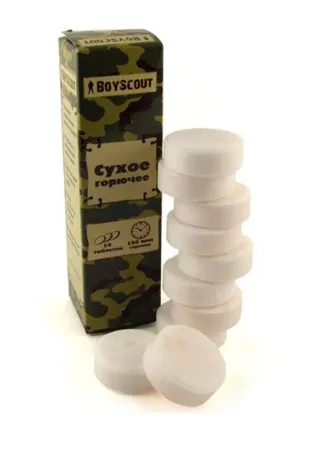 Сухое горючее "Следопыт" (7шт) сухое горючее "следопыт" (7шт)