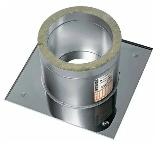 Разделка Феррум потолочная нержавеющая (430/0,5 мм), 500 ф130 разделка феррум потолочная нержавеющая (430/0,5 мм), 500 ф130