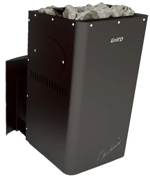 Печь для бани Grill'D Fortuna 280 window black* печь для бани grill'd fortuna 280 window black*