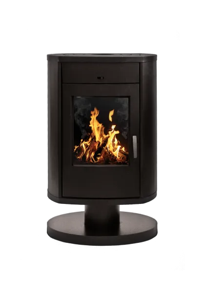 Печь-камин Сибирь-10 со стеклом стальная печь-камин сибирь-10 со стеклом стальная