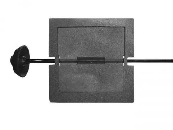 Задвижка чугунная печная ЗВП-2 1030х320х132мм Рубцовск задвижка чугунная печная звп-2 1030х320х132мм рубцовск