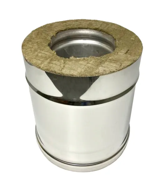 Дымоход Craft нержавеющий (310/0,8) ф120 L=1,0м дымоход craft нержавеющий (310/0,8) ф120 l=1,0м