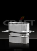 площадка craft монтажная овальная нержавеющая (316/0,8) ф120*240 #